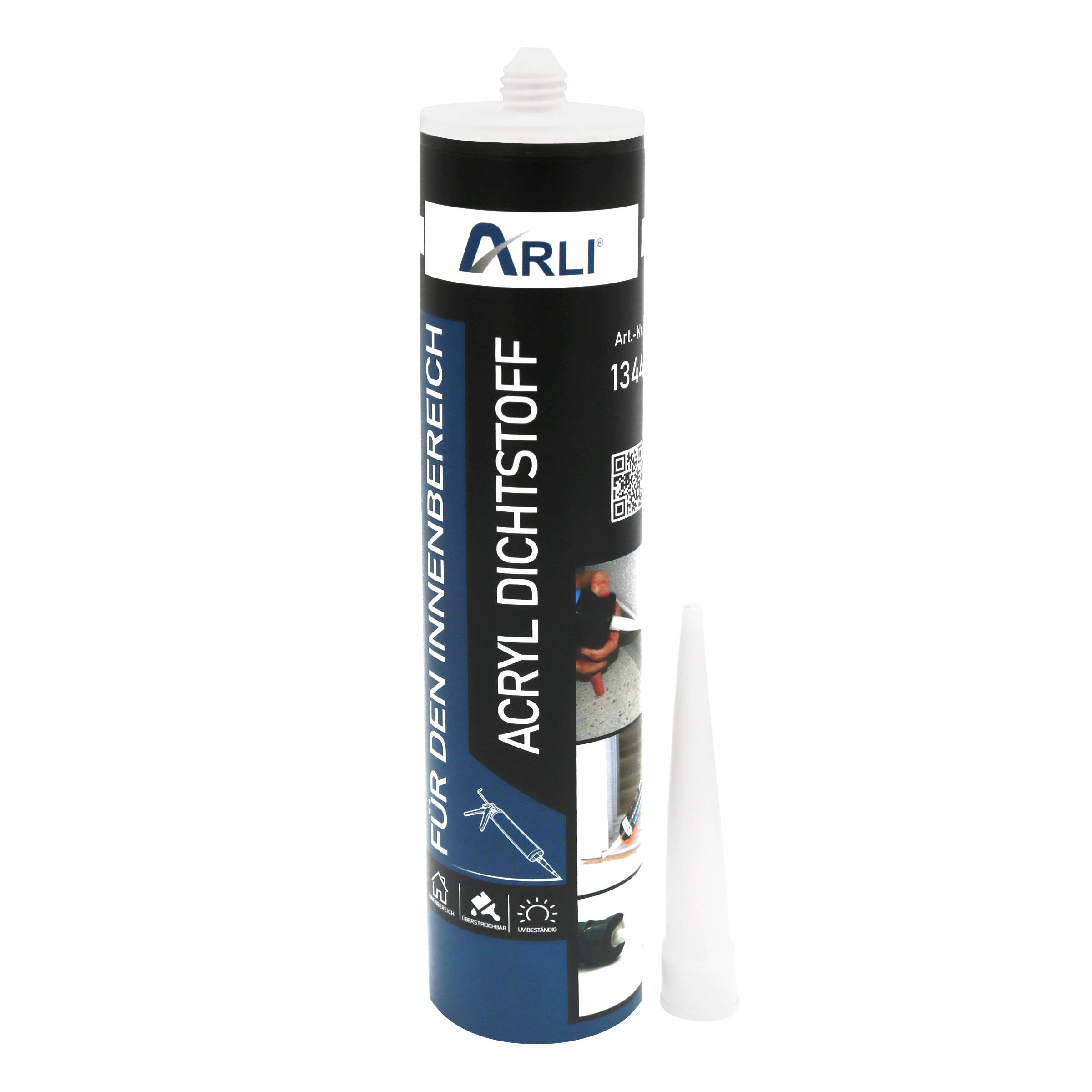 24x Acryl 310ml weiß überstreichbare Dichtstoff Universal Bauacryl-3
