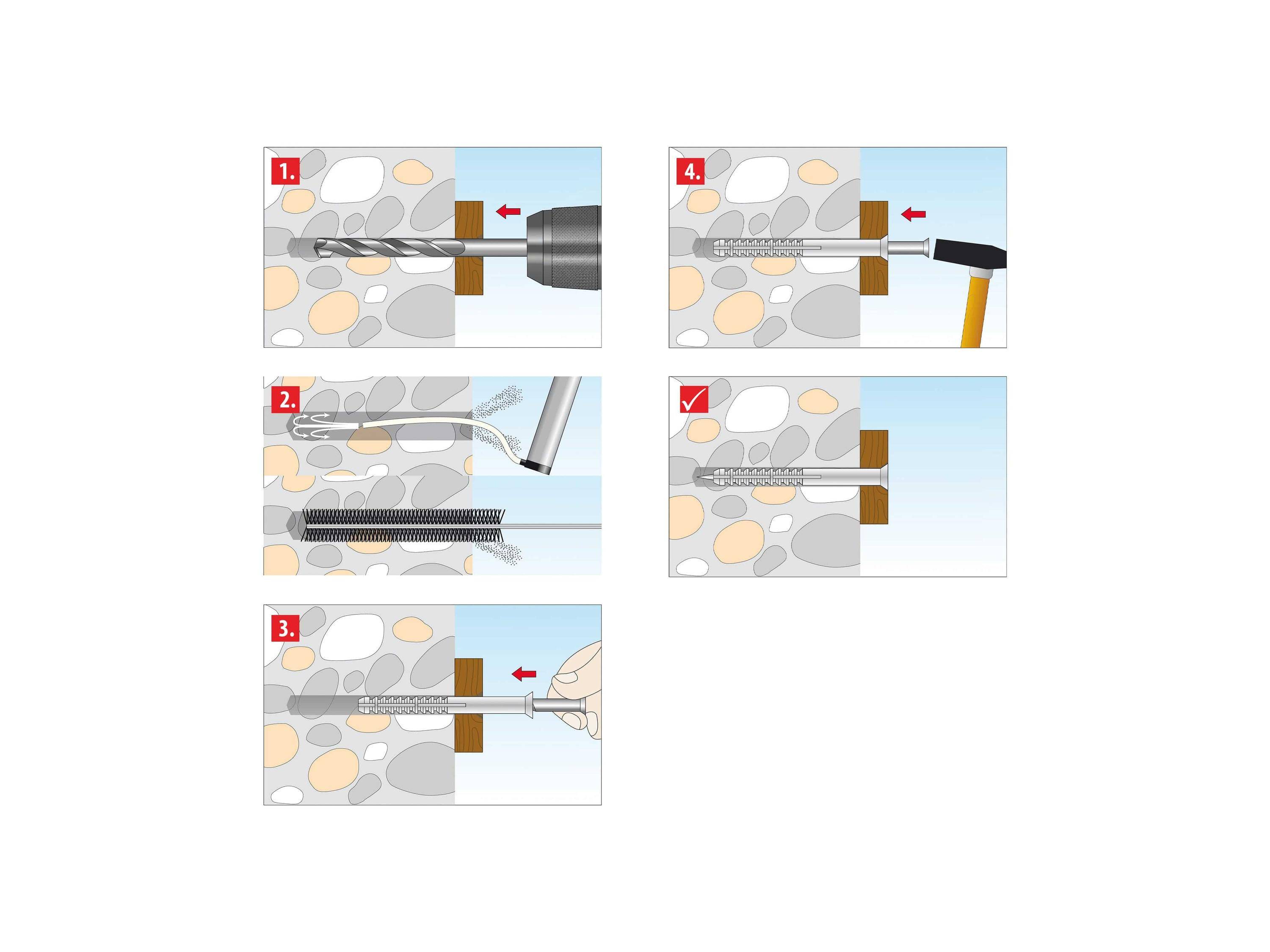 TOX Nageldübel Attack, 8x140 mm, 50 Stück-3