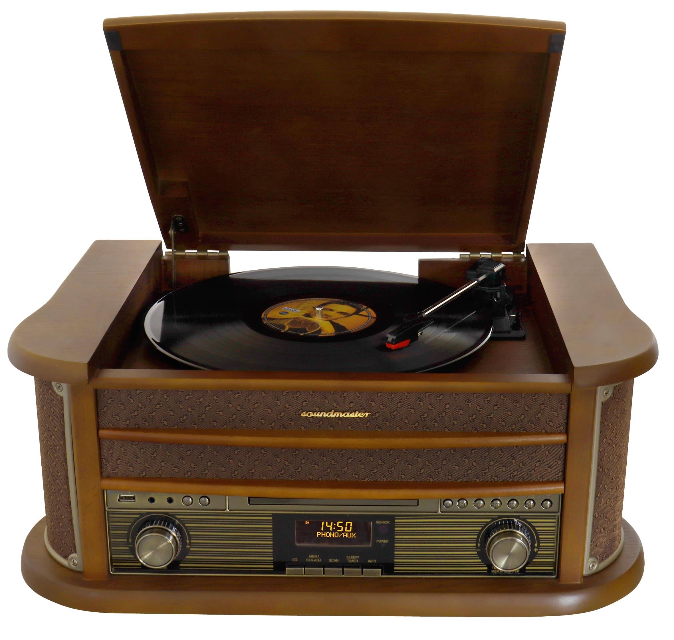 SOUNDMASTER Nostalgie Stereoanlage NR565DAB-2