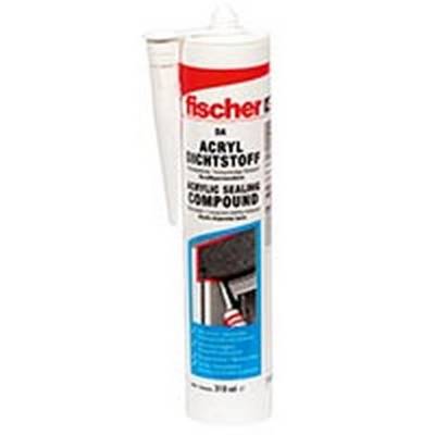 Fischer Deutschl. Acryldichtstoff weiss DA W 310 ml, g-0