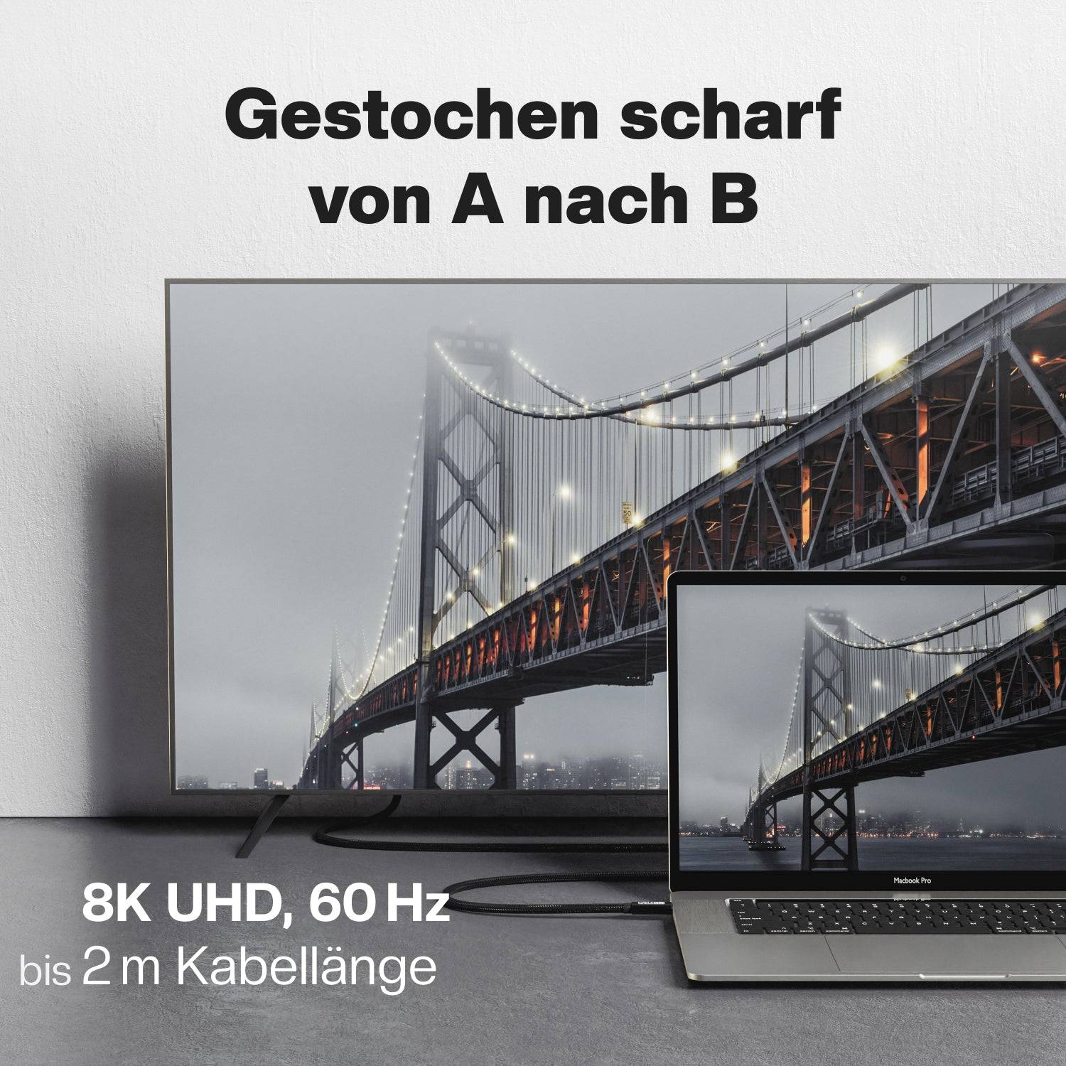 CABLETEX USB4 Gen3x2 USB C Kabel für Thunderbolt 3, Monitorkabel mit 240W Power Delivery und 40 Gbit/s Datenübertragung-3