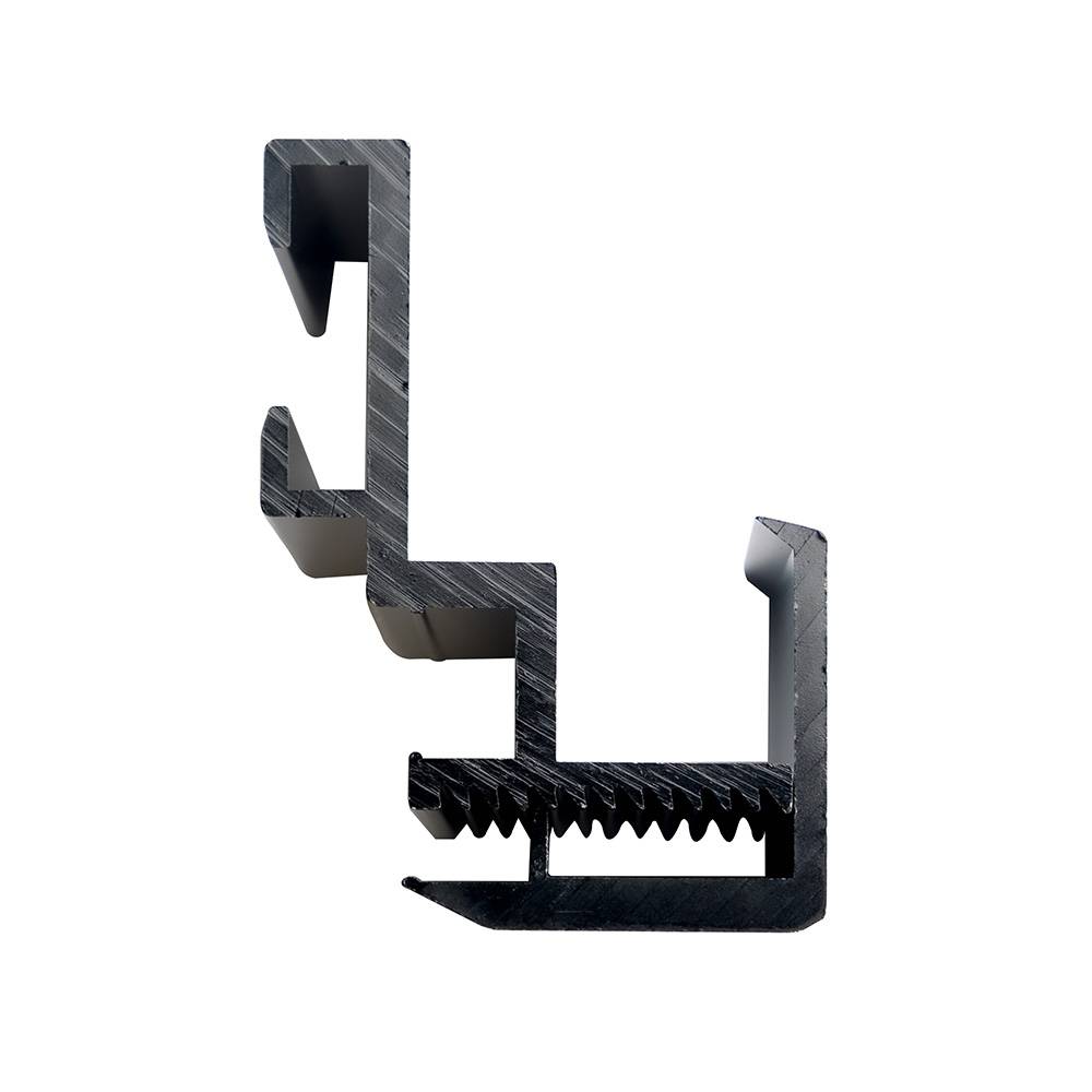 Offgridtec Befestigungklemmen schwarz für Mikro-Wechselrichter Solarmodul 28-50mm-0