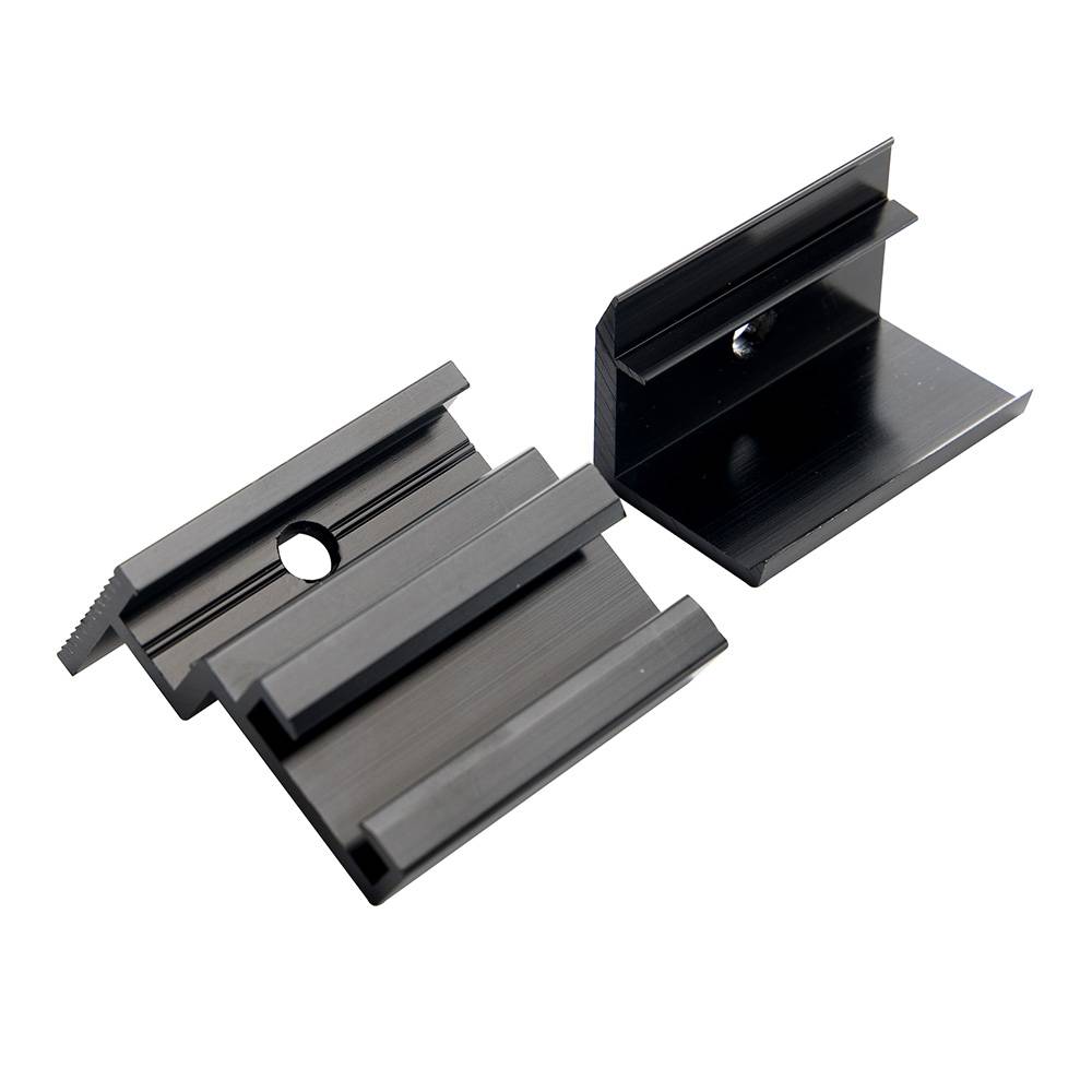 Offgridtec Befestigungklemmen schwarz für Mikro-Wechselrichter Solarmodul 28-50mm-2