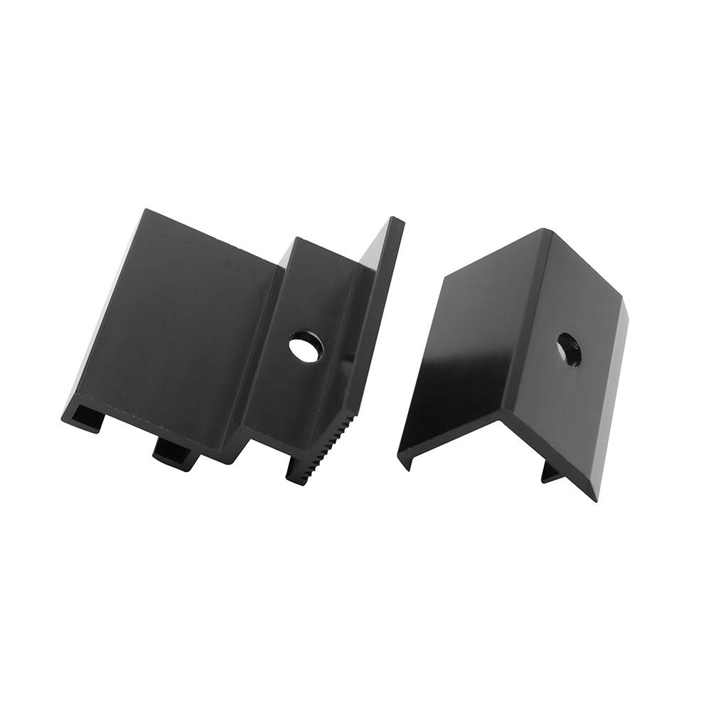 Offgridtec Befestigungklemmen schwarz für Mikro-Wechselrichter Solarmodul 28-50mm-3