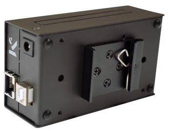 KKSB DIN-Schienenclip für 35mm Hutschiene, beschichtetes Aluminium, schwarz-3