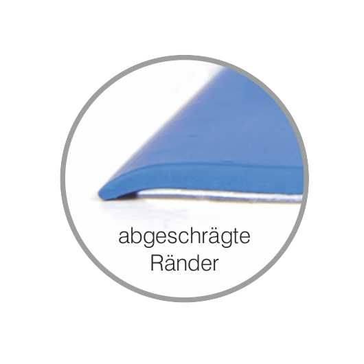 Bodenmarkierungsband mit abgeschrägten Rändern, WT-500, gelb, Breite 75 mm, 10 m/Rolle-2