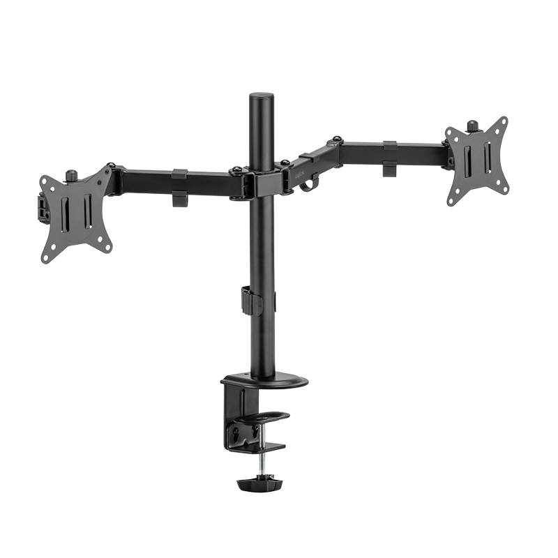 LogiLink Befestigungskit (Tischmontage) - einstellbarer Doppelarm - für 2 Monitore - Armlänge: 376-3