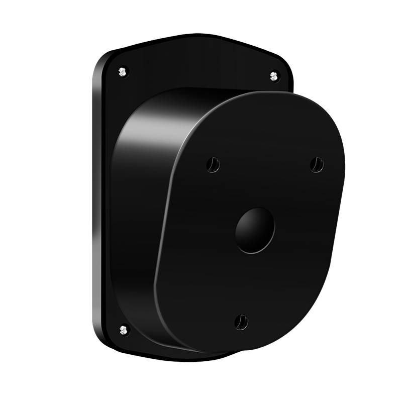 LogiLink Wandhalterung Elektroauto Ladekabel mit Kabelablage/charging gun holder with cable Black &-3