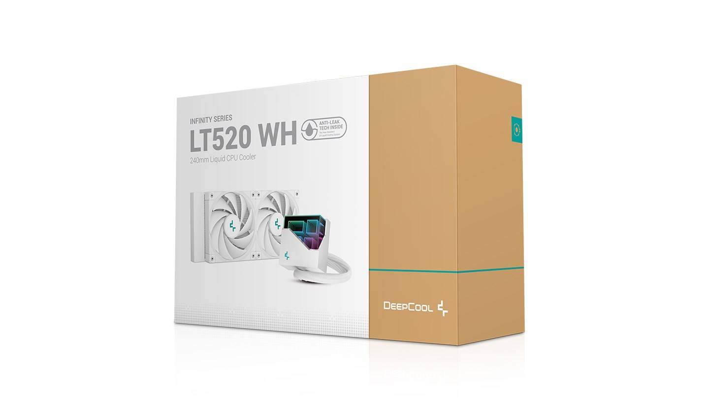 Deepcool LT520 - Prozessor-Flüssigkeitskühlsystem - High-Performance - Kühlergröße: 240 mm - (für: LGA1155, LGA2011, LGA-3