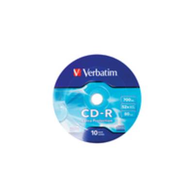 Verbatim CD-R 52X 700MB 10PK OPS Wrap EP - CD-R - 700 MB - 10 Stück(e) - 120 mm