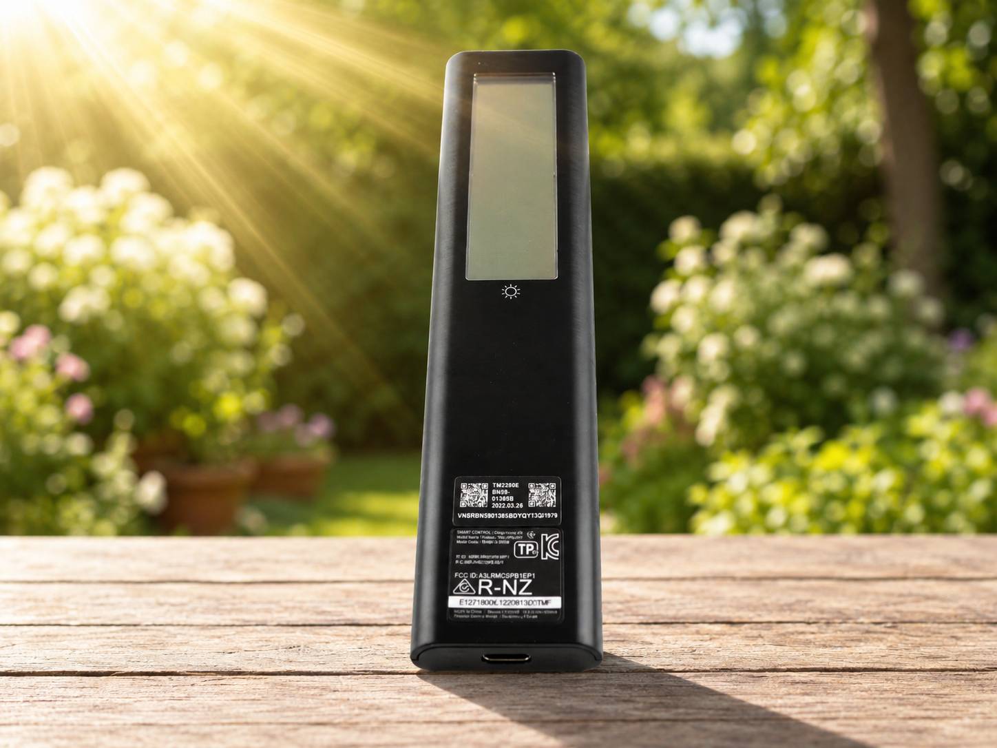 azurano Ersatz für Samsung Fernbedienung BN59-01385B, BN59-01385A, TM2280E - USB-C, Eco Solar & Sprachfunktion --3