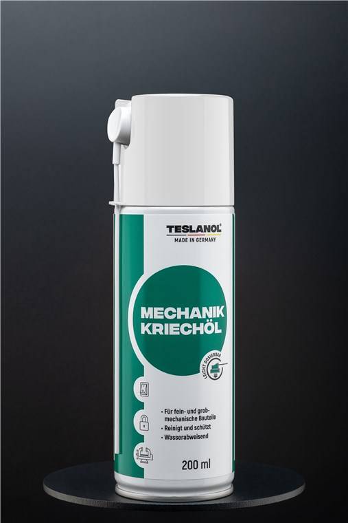Teslanol 26030 Universal Mechaniker Kriechöl Spray Schmieröl Schutz & Pflege von Metallteilen Sprühöl Schmierfett 200 ml-4