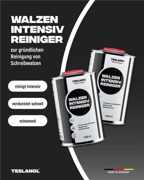 Teslanol 26035 Intensiv Walzenreiniger Schreibwalzen von Drucker & Fax Silikonreiniger Reiniger Walzenreinigung 1000 ml-2
