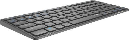 E9600M - Mini - Kabellos - RF Wireless + Bluetooth - Scherenschalter - QWERTY --0