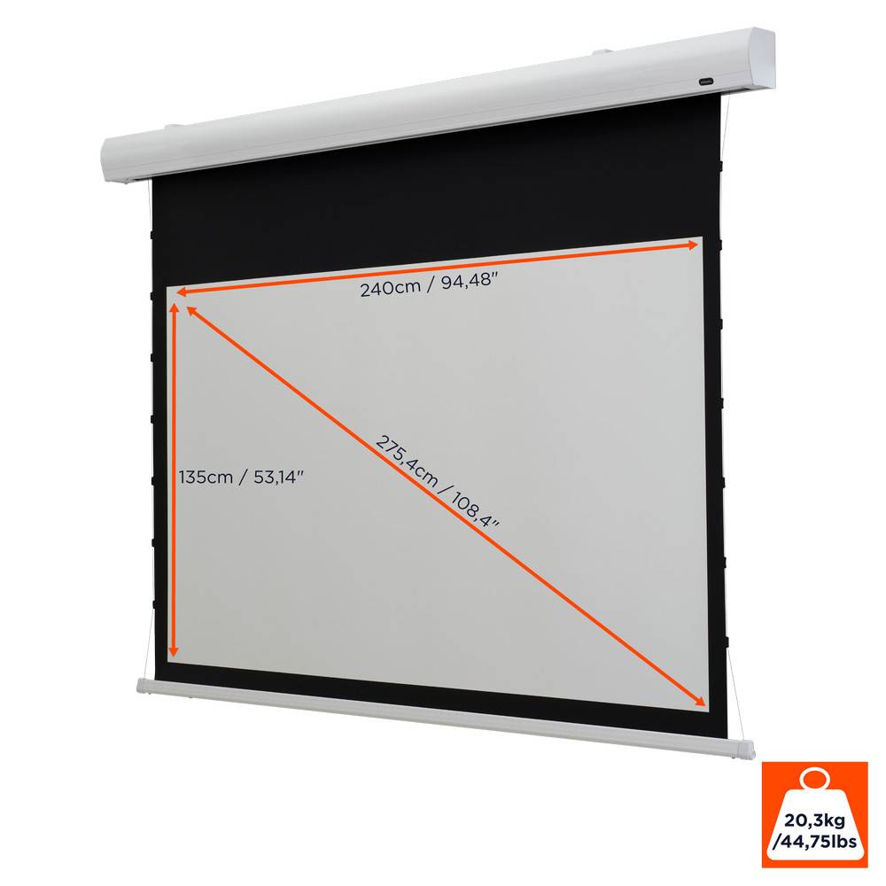 celexon Leinwand HomeCinema Tension 240 x 135 cm, 110" - MWHT-3