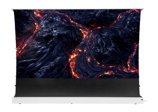 celexon CLR UST Hochkontrast Bodenscheren Leinwand  - HomeCinema V2.0, 110" weiß