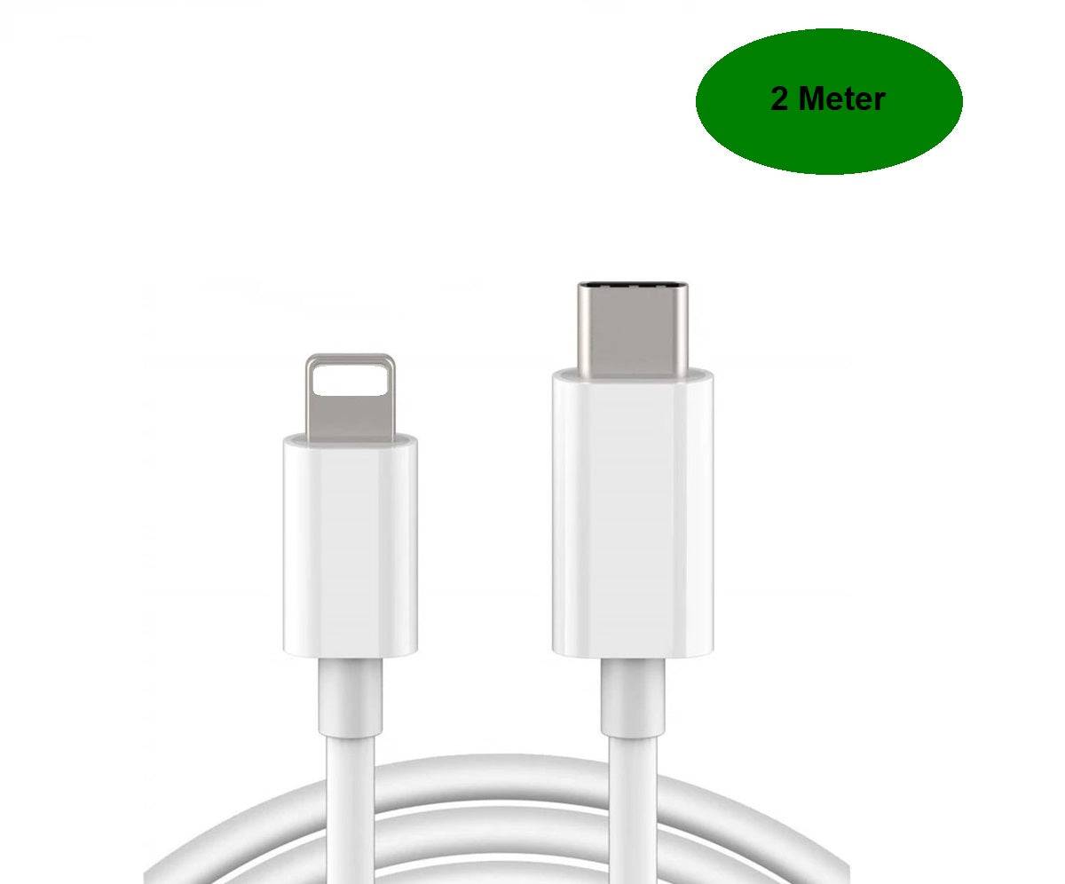 USB-C auf Lightning Ladekabel, 2m, weiß-1