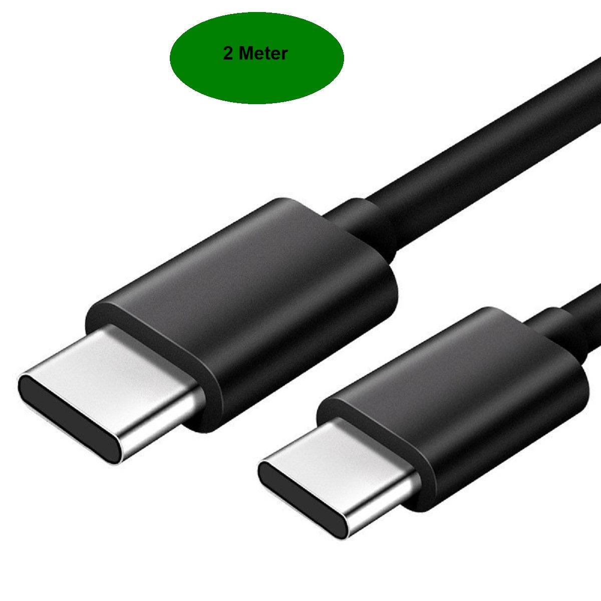 25W USB-C Ladegerät Schwarz mit USB-C Kabel 2m – Schnelllade-Set-1