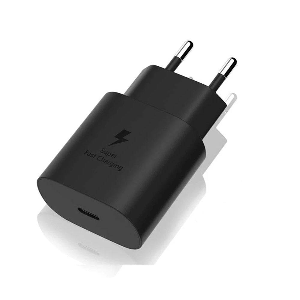 25W USB-C Ladegerät Schwarz mit USB-C Kabel 2m – Schnelllade-Set-2