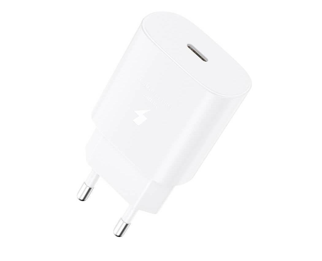 25W USB-C Ladegerät Weiß mit USB-C Kabel 2m – Schnelllade-Set-1