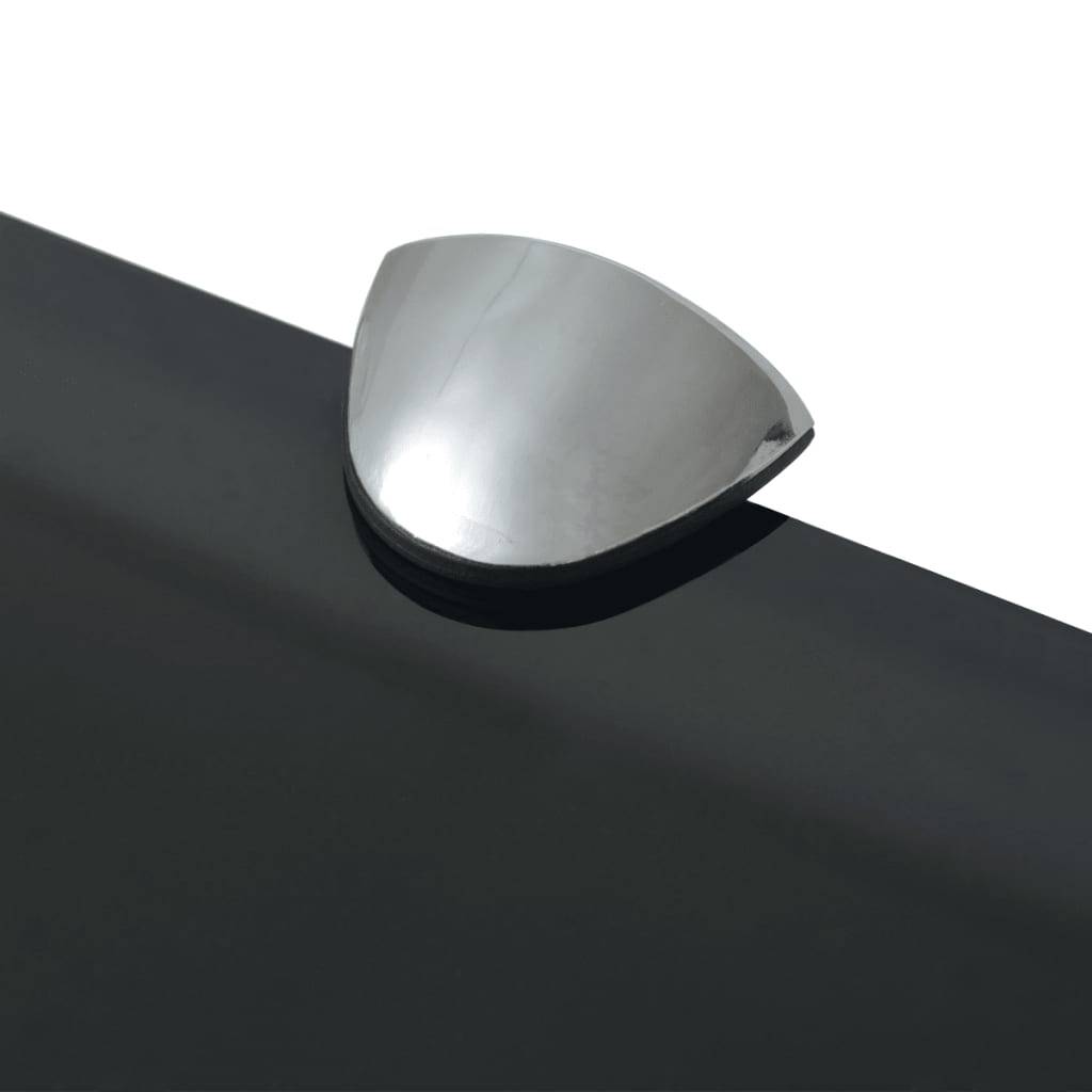 Schwebendes Regal Glas 70x10 cm 8 mm-3