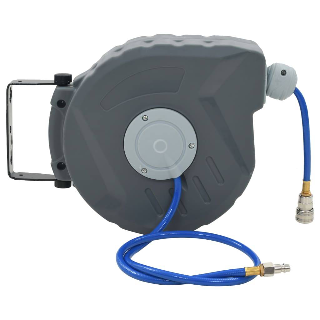 vidaXL Automatischer Druckluft-Schlauchaufroller 1/4" 12 m-4