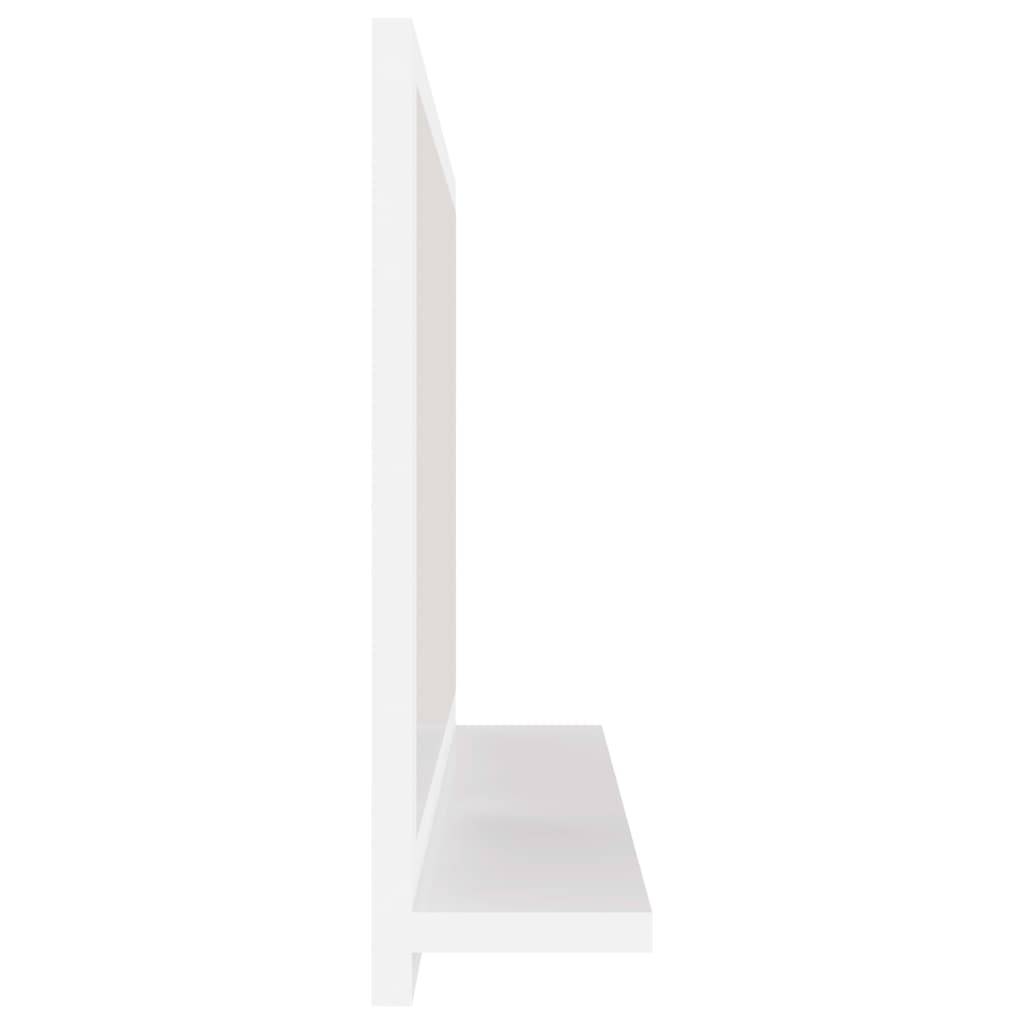 Badspiegel Weiß 60x10,5x37 cm Spanplatte-4