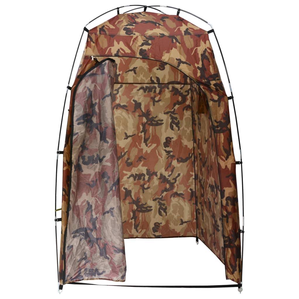 vidaXL Dusch-/WC-/Umkleidezelt Camouflage-0