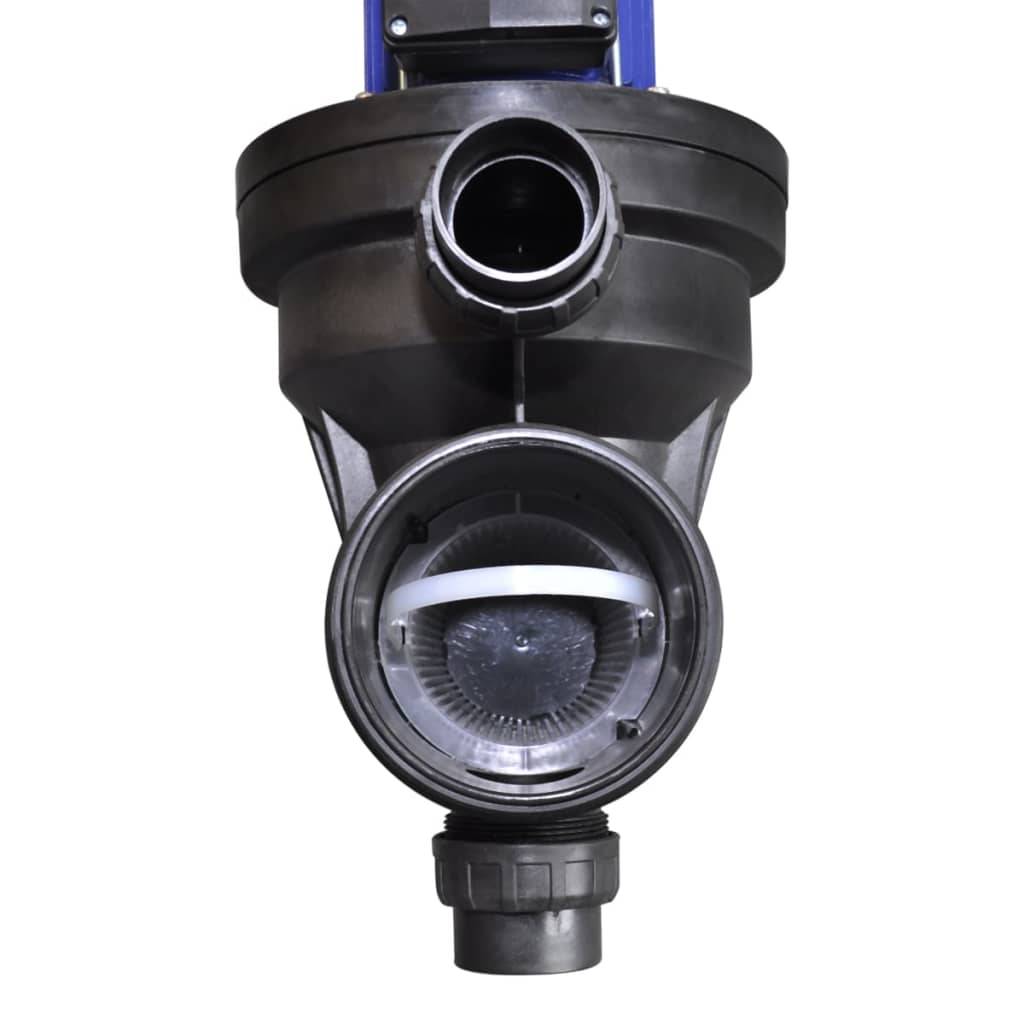 Schwimmbadpumpe Umwälzpumpe Poolpumpe Pumpe elektronik blau 800W-2