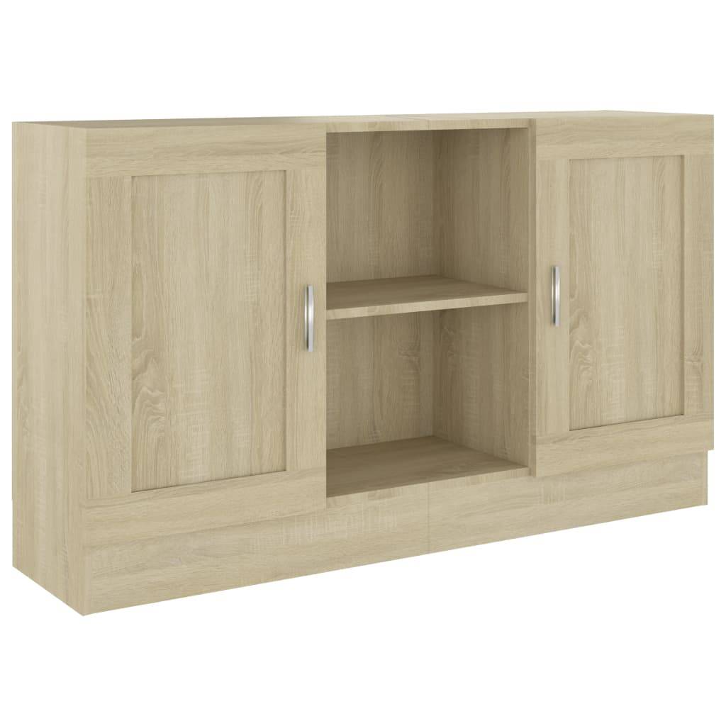 Sideboard Sonoma-Eiche 120x30,5x70 cm Spanplatte