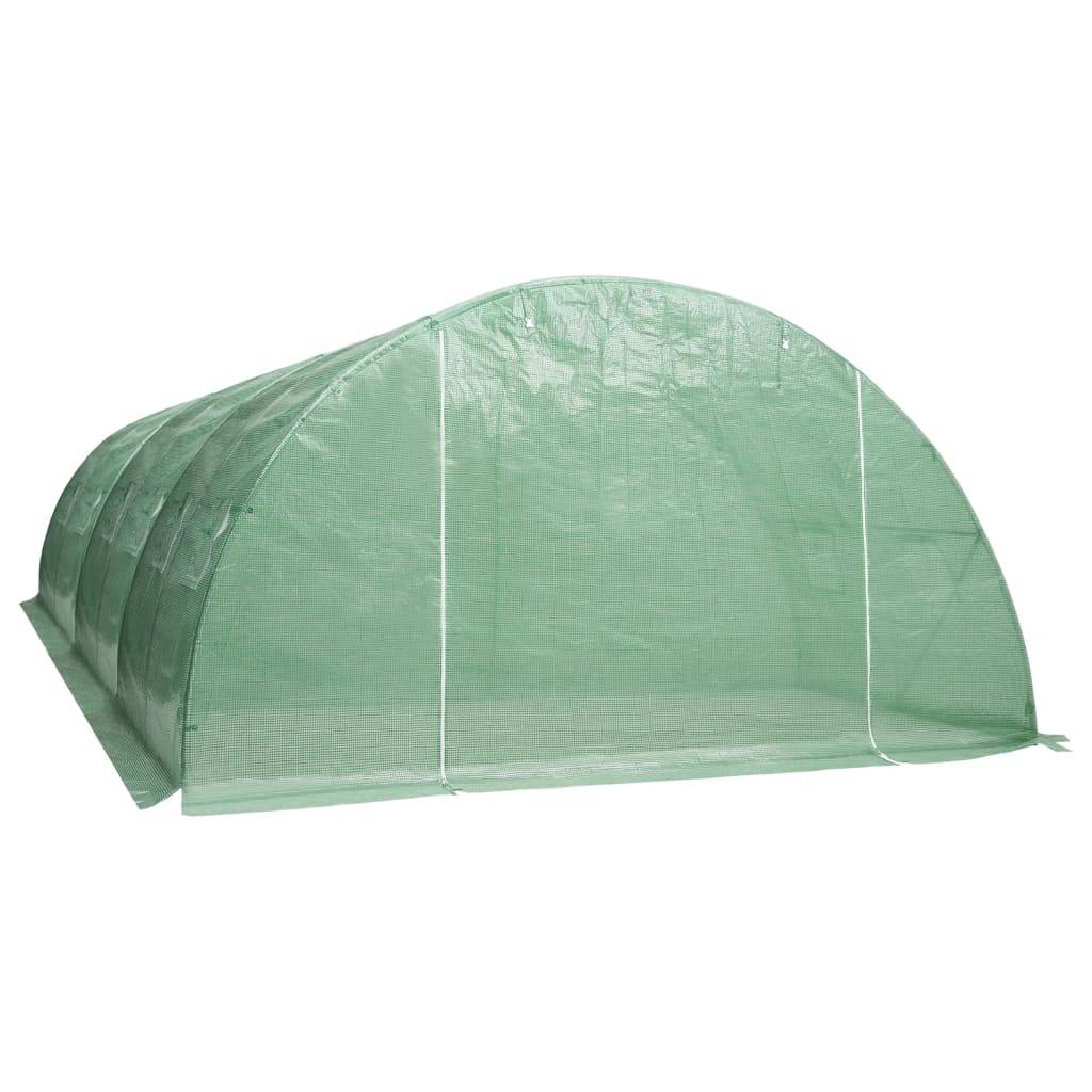 vidaXL Gewächshaus 24 m² 6x4x2 m-3