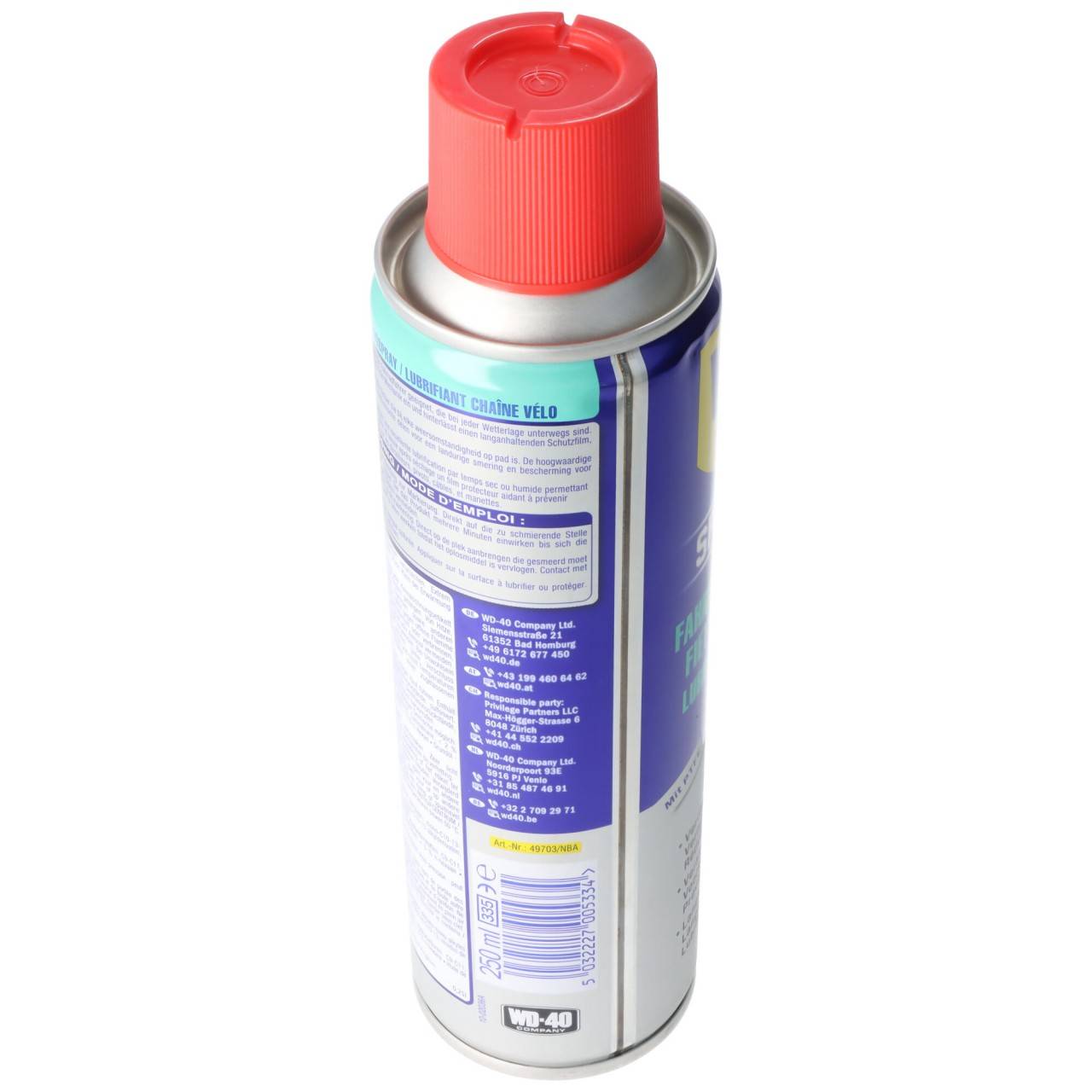 WD-40 Fahrrad Kettenspray, verhindert Rost und Verschleiß, langanhaltende Schmierung, Allwetter, 250ml-2
