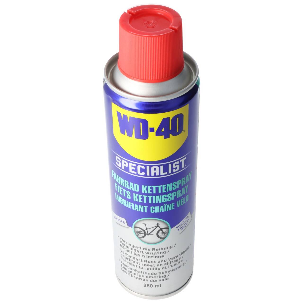 WD-40 Fahrrad Kettenspray, verhindert Rost und Verschleiß, langanhaltende Schmierung, Allwetter, 250ml-4