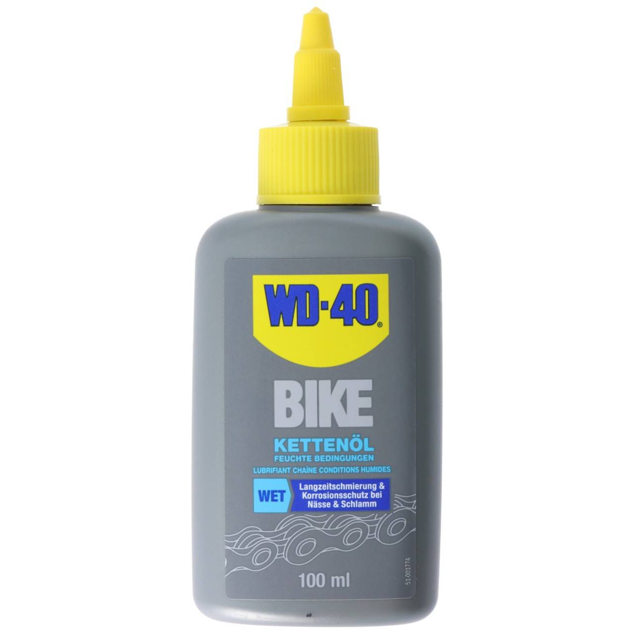 WD-40 BIKE Kettenöl, Fahrradketten Öl für feuchte Bedinungen, WD-40 WET, Korrosionsschutz bei Nässe und Schlamm-3
