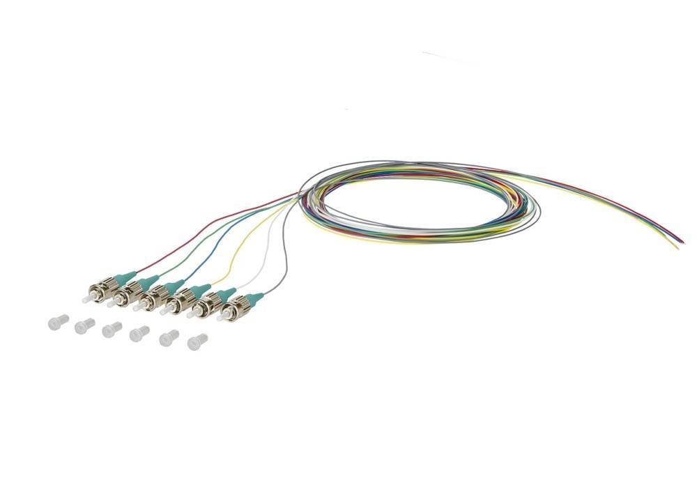 6 Stk. Metz Connect OpDAT Pigtail ST-PC-0