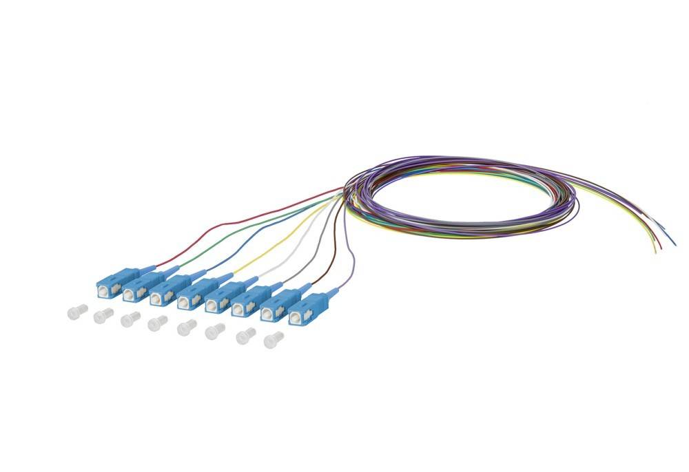 8 Stk. Metz Connect OpDAT Pigtail SC-UPC-0