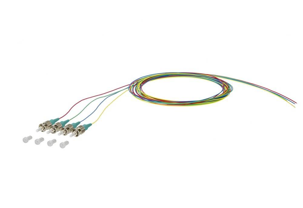 4 Stk. Metz Connect OpDAT Pigtail ST-PC-0