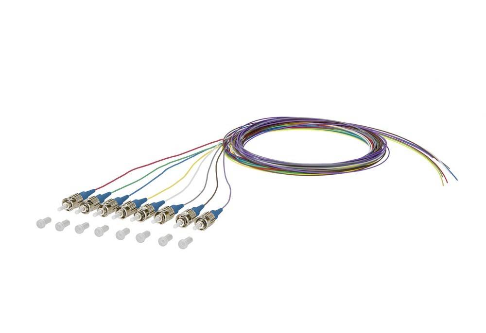 8 Stk. Metz Connect OpDAT Pigtail ST-UPC-0
