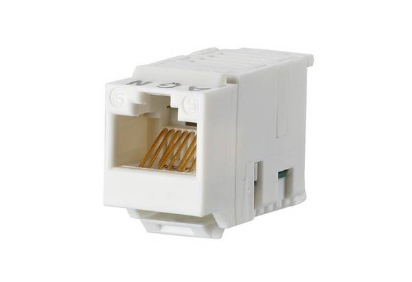 12 Stk. Metz Connect UTP modul Cat.5e weiß