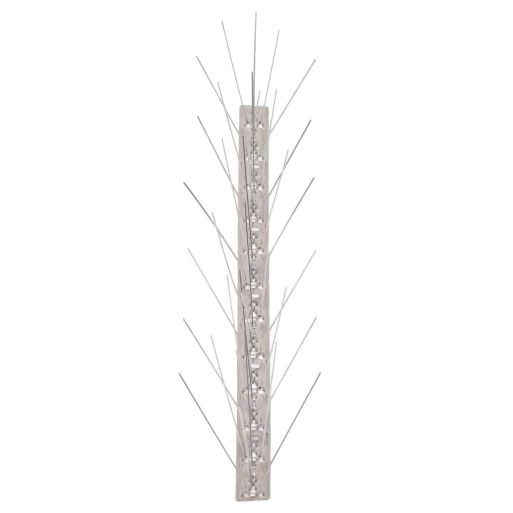 5-reihige Edelstahl Vogel- & Taubenabwehr-Spikes 6er Set-2