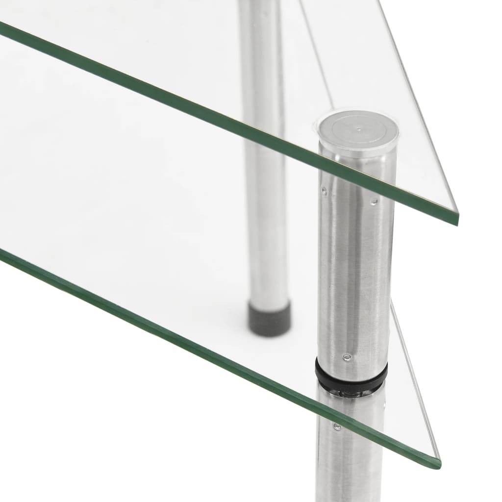 Küchenregal Transparent 49,5x35x19 cm Hartglas-4