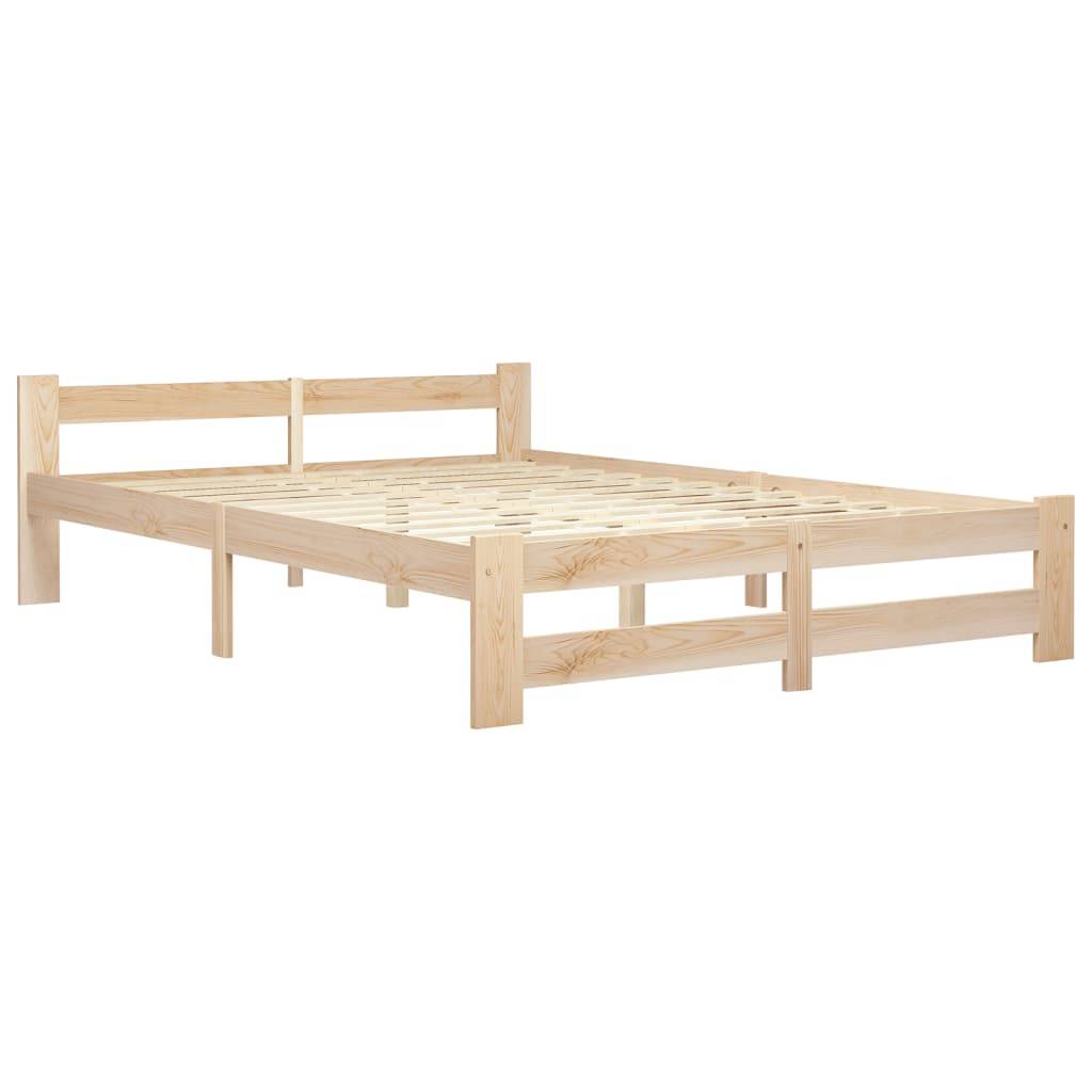 Bettgestell Massivholz Kiefer 120x200 cm-1