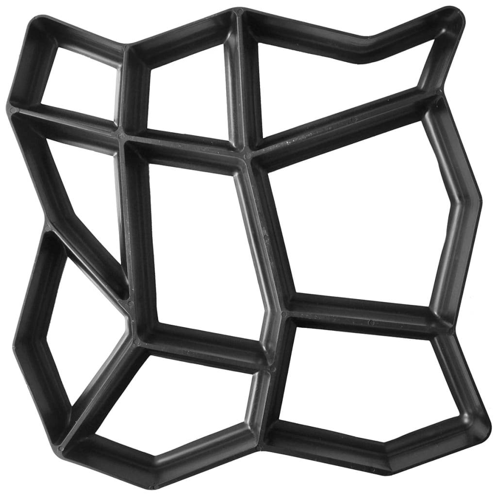 Pflasterform für den Garten 42 x 42 x 4 cm 2er-Set-2