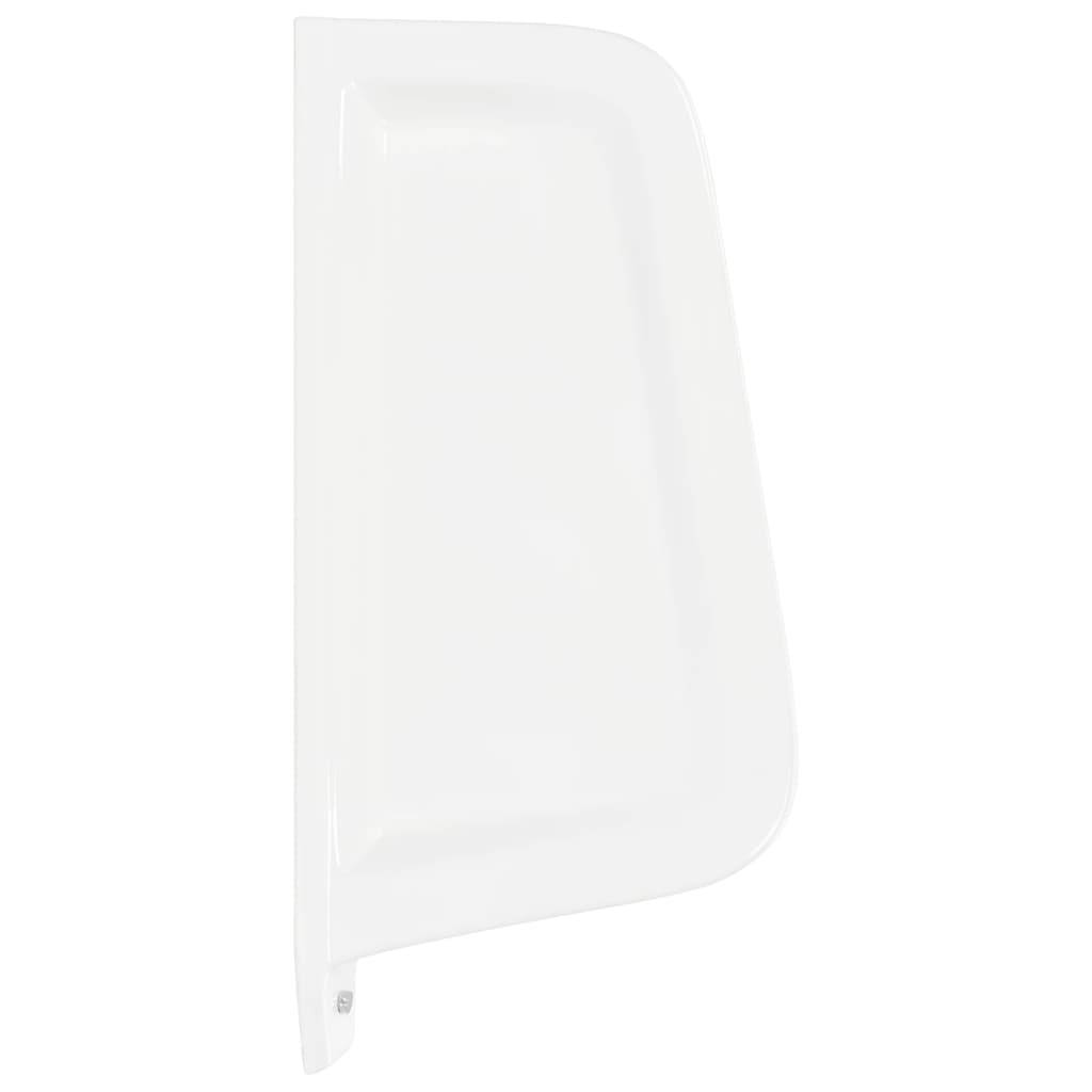 Urinal Trennwand Wandmontage Keramik Weiß-2