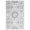 vidaXL Outdoor-Teppich ARAKIL Hellgrau 140x200 cm PP