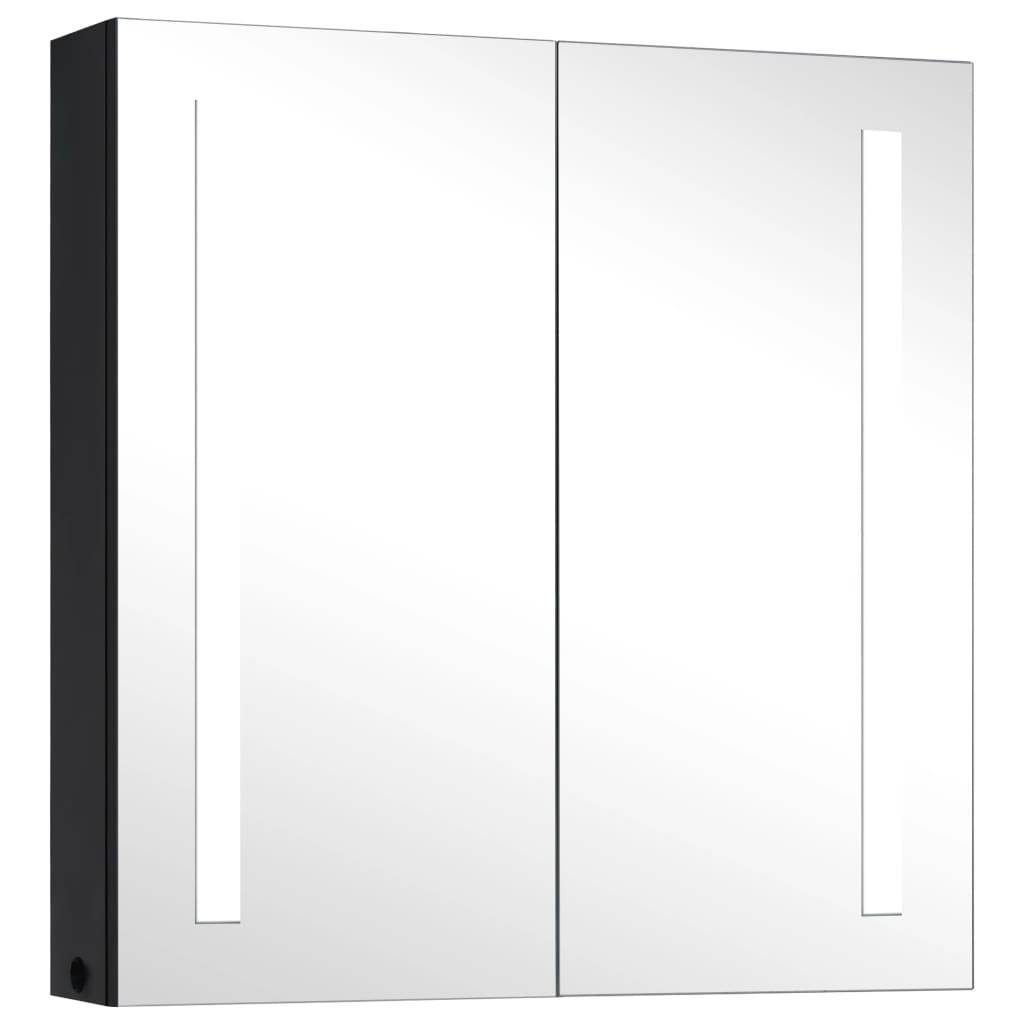 LED-Bad-Spiegelschrank 62x14x60 cm-0