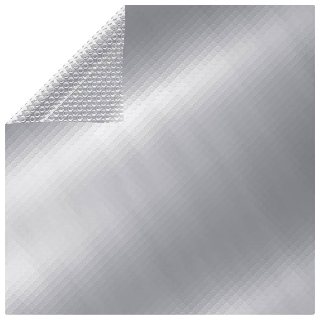 Poolabdeckung Silbern 450x220 cm PE-0