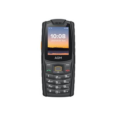 AGM Mobile AGM M6, Balken, Dual-SIM, 6,1 cm (2.4"), 0,3 MP, 2500 mAh, Schwarz-0