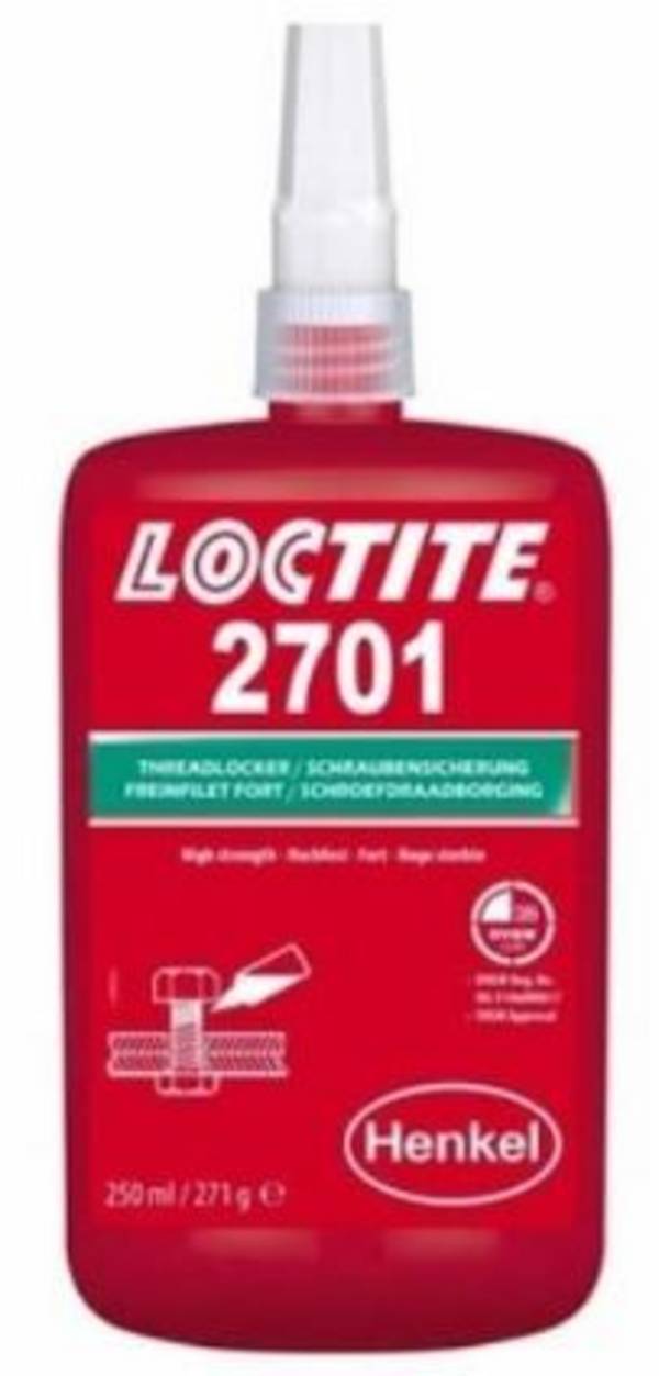 LOCTITE 2701 195725 Schraubensicherung Festigkeit: hoch 250 ML