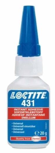 LOCTITE 431 1920913 Sofortklebstoff Festigkeit: hoch 20 G-0